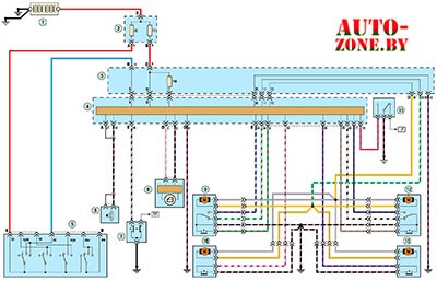двигатель фиат альбеа 1.4 эл схема