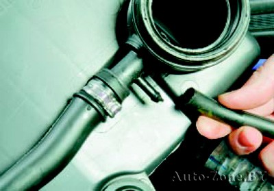 Очистка системы вентиляции картера двигателя