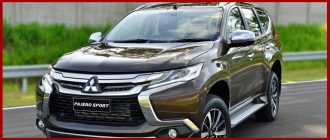 Обзор автомобиля Mitsubishi Pajero sport