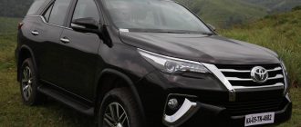 Обзор Toyota Fortuner